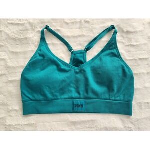 Pink‎ Active Seamless Sports Bra Green Womens XL